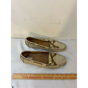 Clarks‎ loafers shoes gold size 10
